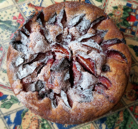 Spiced Plum Cake