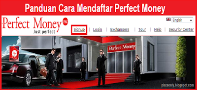 Panduan Cara Mendaftar Perfect Money