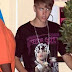 Justin Bieber shirt looks with the face of Selena Gomez