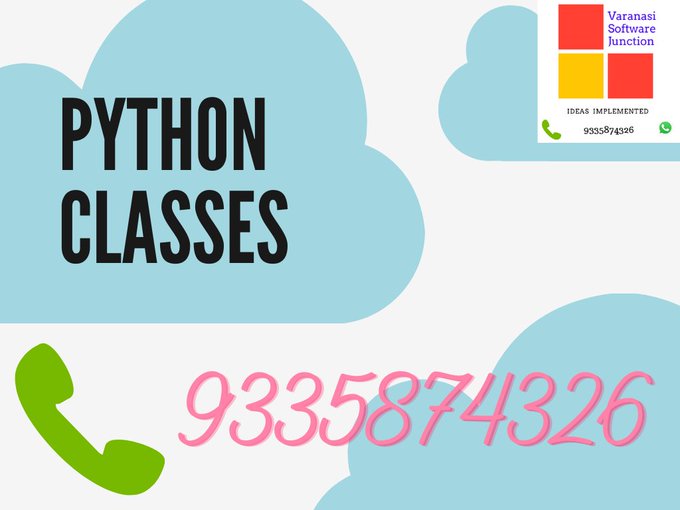 Varanasi Software Junction: Beginning Python OOPs---Start with  basic class, constructor and toString