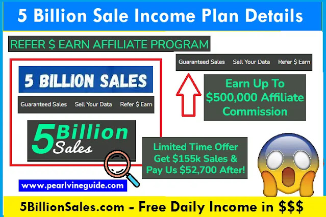 5 billion sales income plan make money using 5 billion sales earning methods