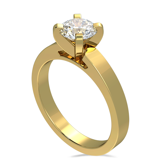 ... Engagement Ring with 1.00 Carat Canadian Diamond, (c) FTJCo, www.ftjco