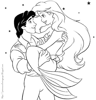 coloring pages disney princess ariel. Here is a picture of Ariel the