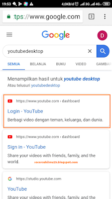 Cara Daftar Google Adsense Youtube Lewat HP