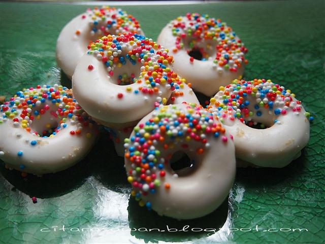 Biskut Donut / Snow White Cookies ~ Blog Kakwan