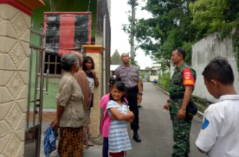 SAMBANGI WARGA & PENGHUNI KOST BABINSA AJAK MASYARAKAT SENANTIASA JAGA KETERTIBAN