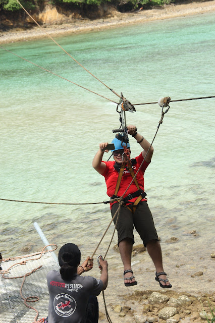 ZipLine dari Gaya ke Sapi Island