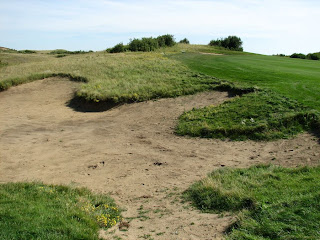 Blow Out Bunkers at Dakota Dunes Golf Course