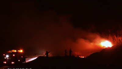 Conato incendio San Lorenzo Las Palmas de Gran Canaria