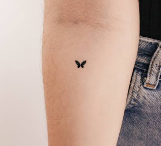 28 Amazing Small Minimalist Butterfly Tattoos On The Forearm