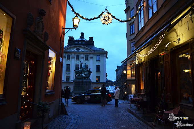 Świąteczny spacer po Gamla Stan