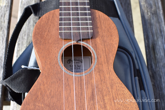 Martin S1 Soprano Ukulele sound hole