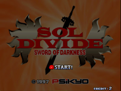 街機：Sol Divide-The Sword Of Darkness(太陽表決)+作弊碼金手指，1997年彩京神話幻想魔法射擊遊戲！