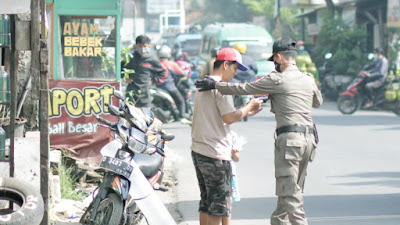 Operasi Prokes di Perbatasan Bandung Raya, Melanggar Denda dan Kurungan