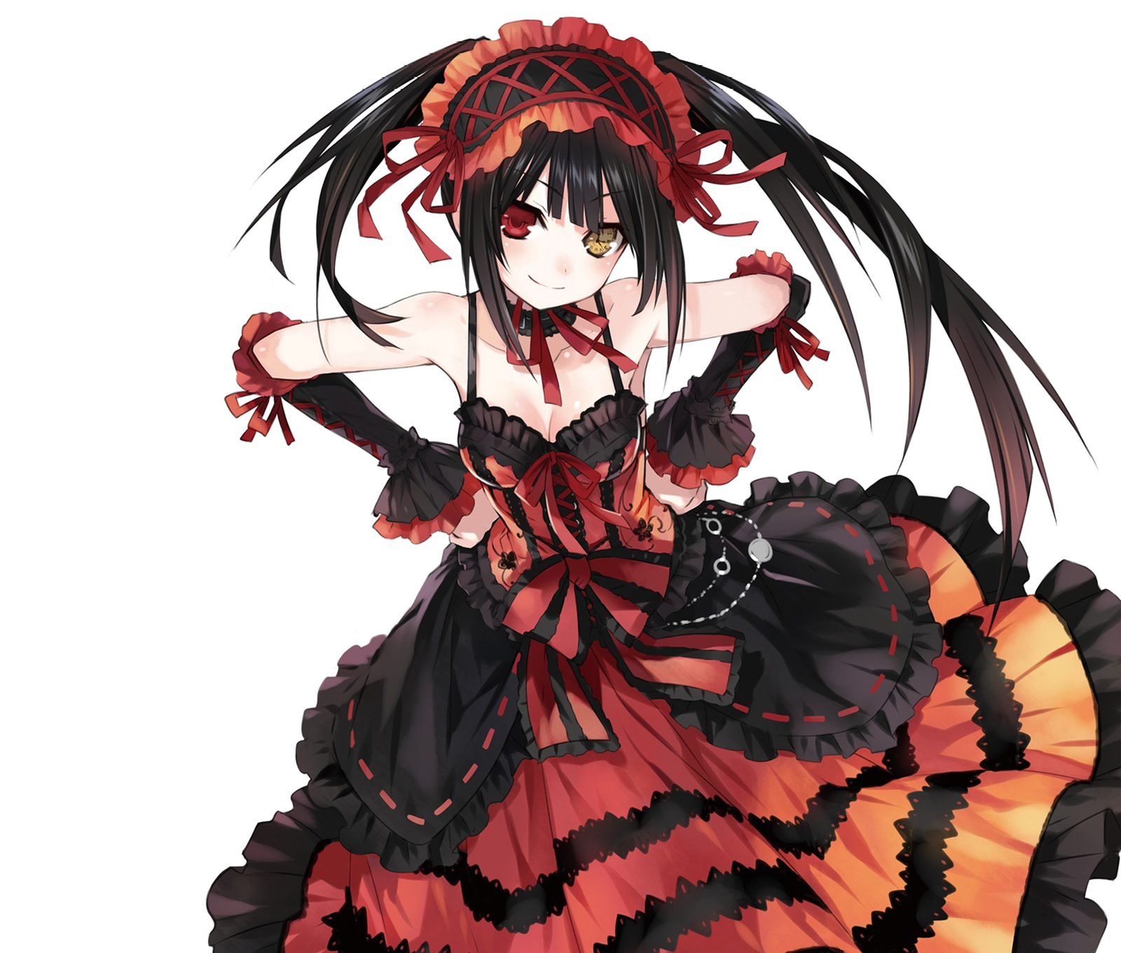 Date A Live Anime Tokisaki Kurumi Anime Girl HD Wallpaper Desktop ...