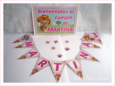 kit personalizado patrulla canina