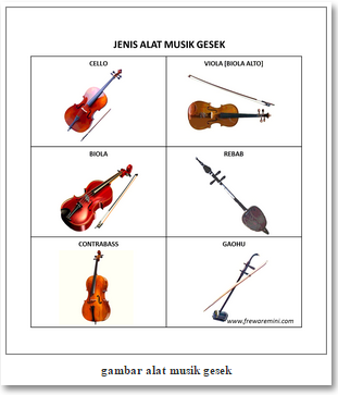 LAGU LAGU Jenis Alat  Alat  Musik 