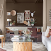 Get Blush Color Living Room Wall Decor Ideas Pics