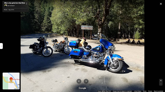 Bikes in Mad River California Highway 36