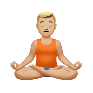 Yoga Man Apple Emojis for 2017