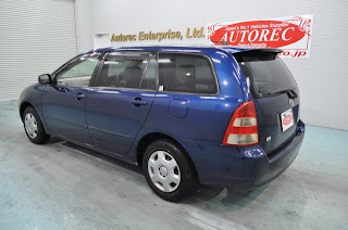 2001 Toyota Corolla Fielder to Uganda