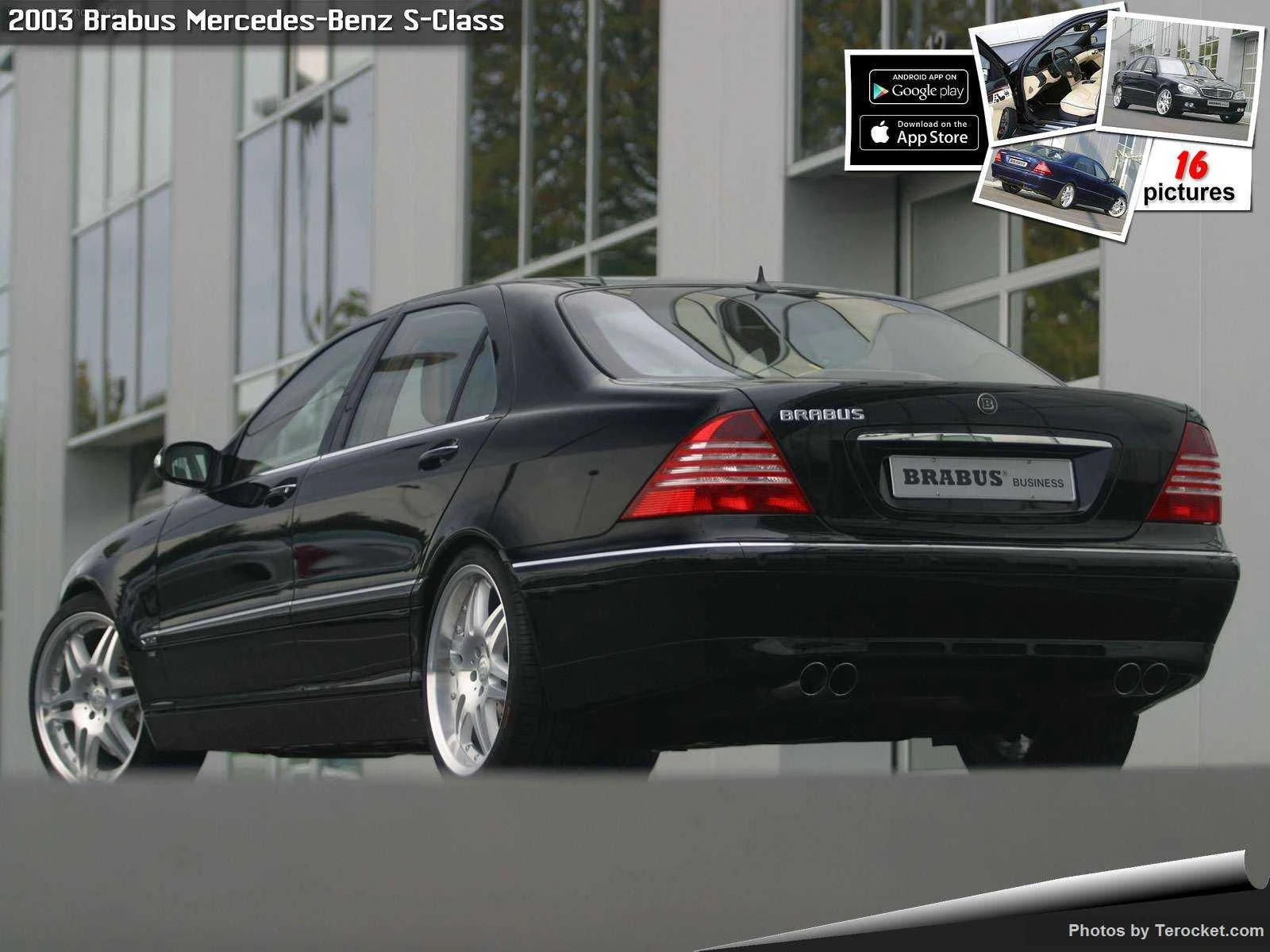 Hình ảnh xe ô tô Brabus Mercedes-Benz S-Class 2003 & nội ngoại thất