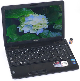 Laptop Toshiba C655 Core i3 Second Malang