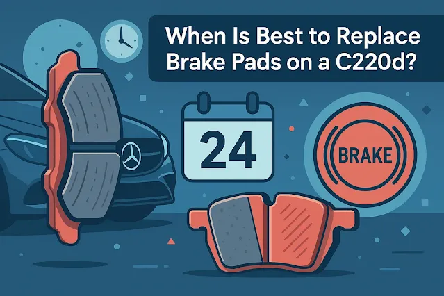 C220dのブレーキパッド交換時期はいつがベスト？