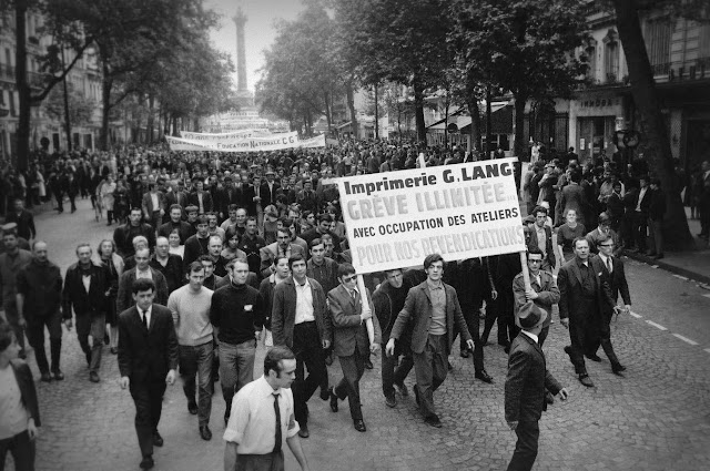 Protestas de Mayo del 68 en Francia