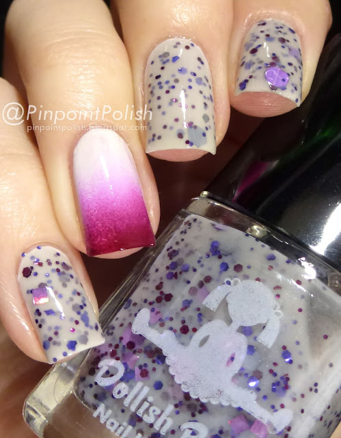 Have Fun Storming The Castle, Princess Bride, Dollish Polish, swatch, Gradient nails