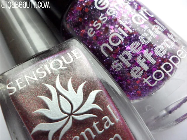 Sensique, Oriental Dream, LE, 260 Bamboo in Autumn :: Essence, Nail Art, Special Effect!, Topper, 01 It's Purplicious