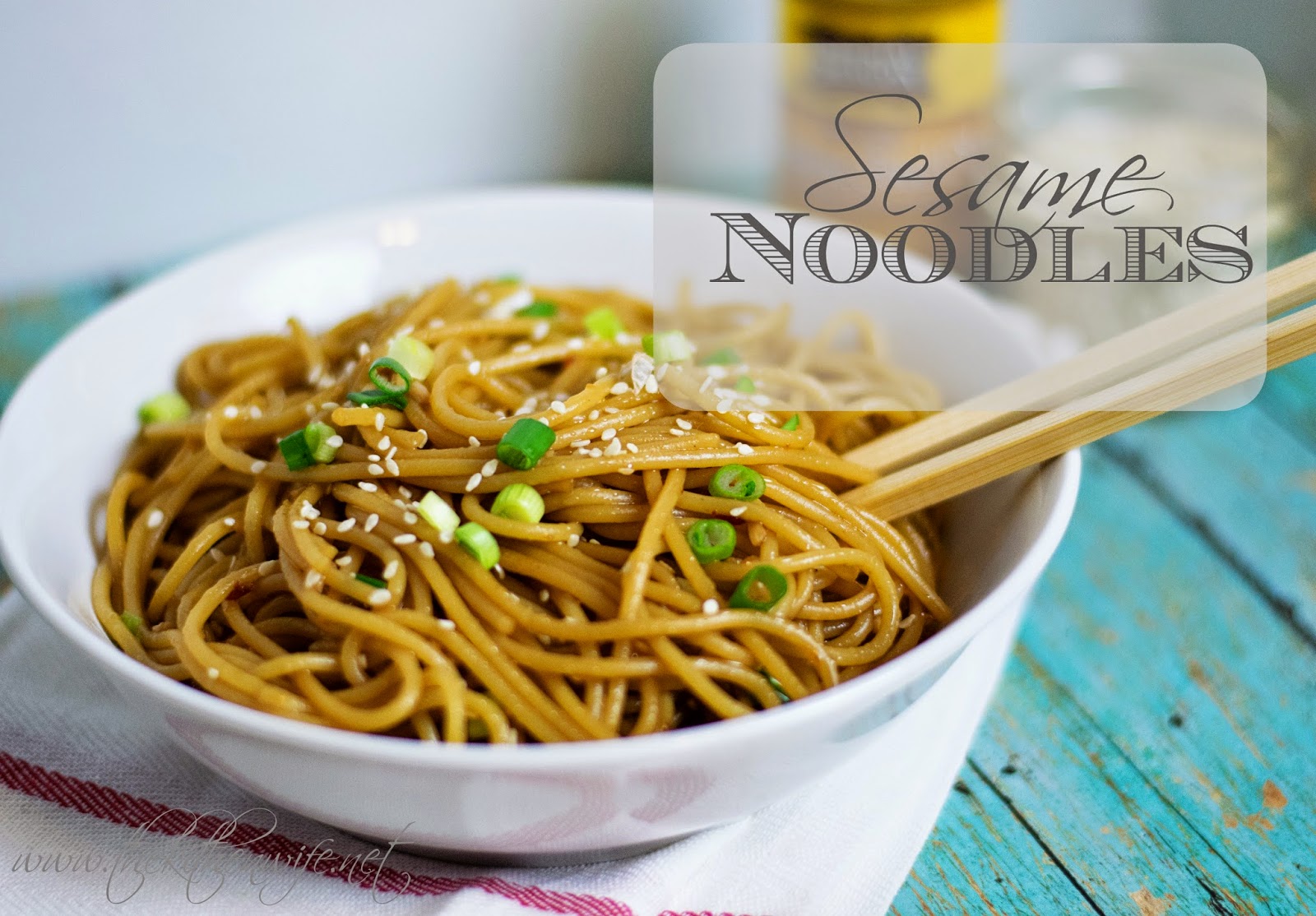 How to Make Homemade Sesame Noodles Recipe