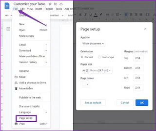 3 Cara Menambah Bor­ders di Google Docs