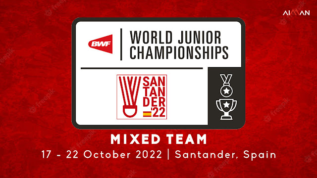 Jadual Perlawanan BWF World Junior Mixed Team Championships 2022