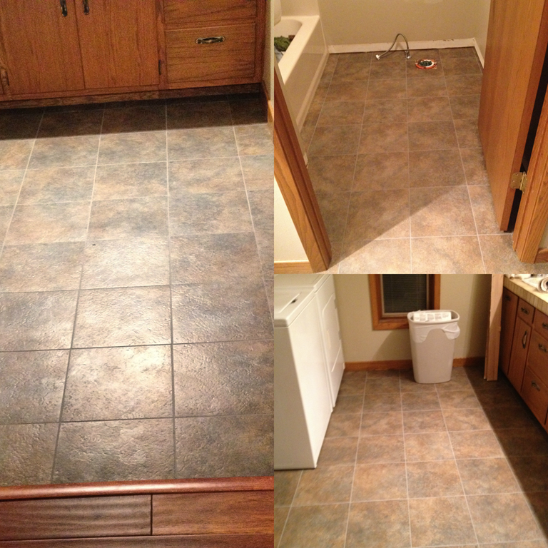 Bathroom After Collage