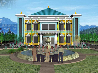 Bingkai Gambar Gambar Gedung Serba Guna 