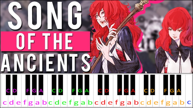 Song of the Ancients Devola (NieR Replicant) Piano / Keyboard Easy Letter Notes for Beginners