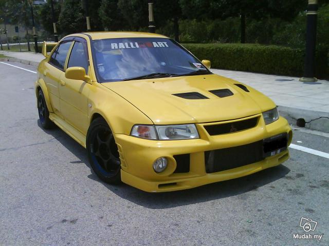 Mitsubishi Lancer MX converted to Lancer Evo VI