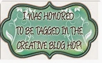 creative blog hop button