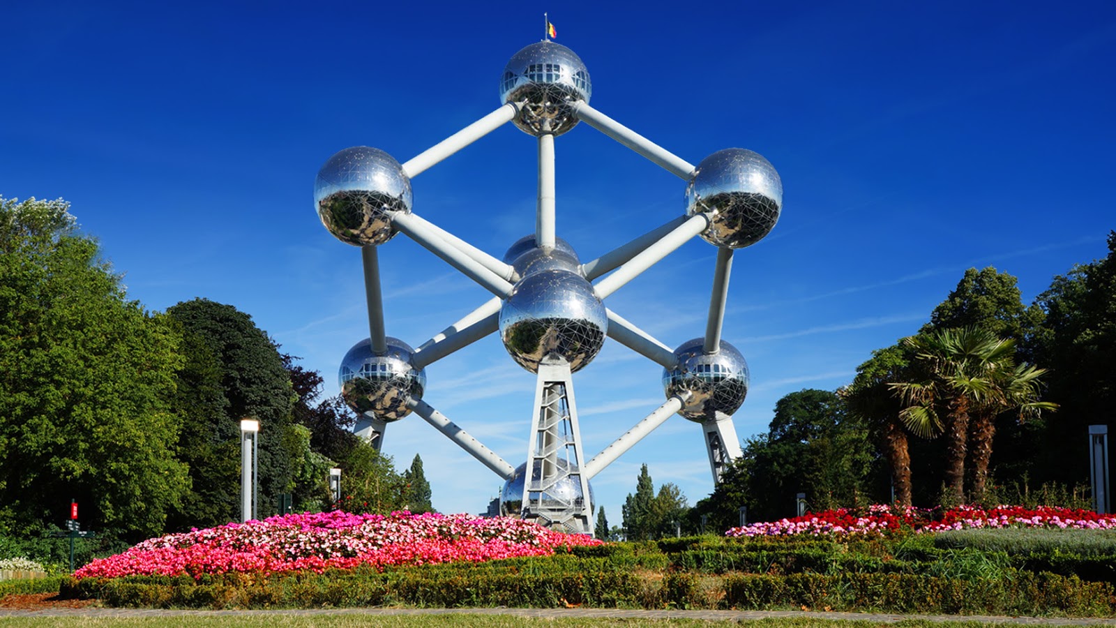 Atomium in Brussels, Belgium