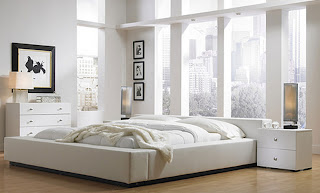 White bedroom furnitures