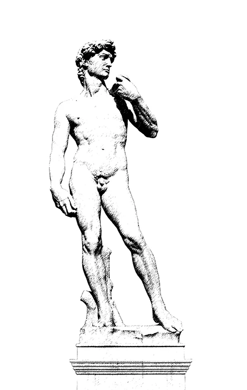 david-michelangelo-illustration-illustrations-images-stock-photos-miguel-angel-ilustraciones-fotografías-fotos-imagenes-florencia-souvenir-poster-firenze-florence-el-de-italy