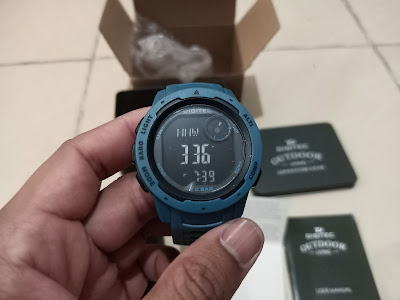 Tampilan Compass Jam Tangan Digitec Outdoor 8100