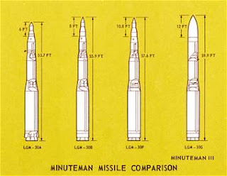 Rudal Minuteman 3 ICBM Missile