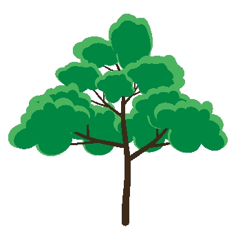 雑談散歩 Coreldrawで簡単な木のイラストを描く方法 雑談散歩 Coreldrawで簡単な木のイラストを描く方法