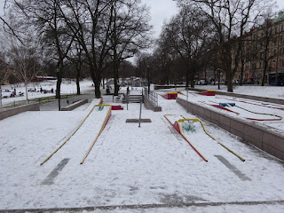 Bangolf Vasaparken in Vasastan, Stockholm