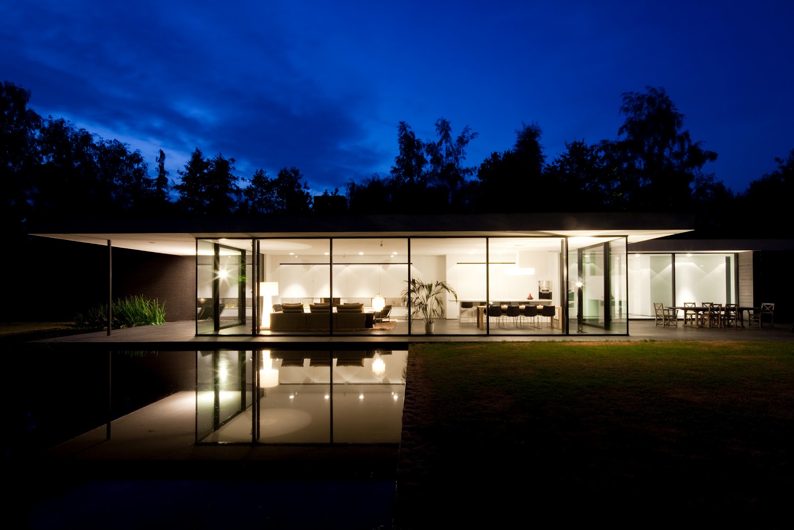 Ultra Modern Glass House Architecture modern design by 