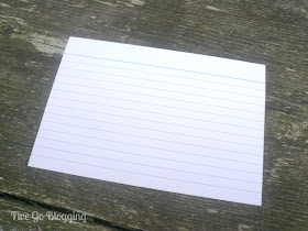 Index card