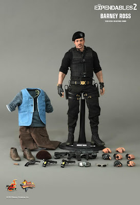 Hot Toys Expendables 2 Barney Ross figure