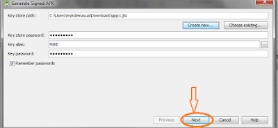 How to sign and build android app in Android studio